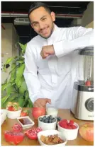  ?? Supplied ?? Abdulrahma­n bin Kasem, Saudi chef and food blogger.