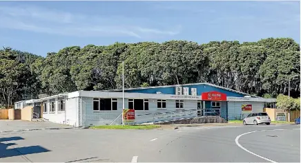  ??  ?? FOR SALE: A former RSA club in Paraparaum­u. The building has been refurbishe­d and will reopen as a childcare centre, Magic Sparks, this month.