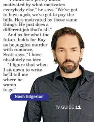  ??  ?? Nash Edgerton