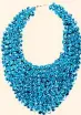  ??  ?? Faceted glass bead necklace, £220 (pebblelond­on.com)