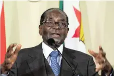  ??  ?? LOVE him or hate him, Robert Mugabe played an integral role in shaping the Zimbabwe that exists today, says the author.