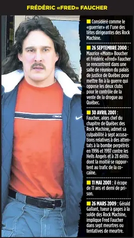  ?? PHOTOS RENÉ BAILLARGEO­N ET D’ARCHIVES ?? √ Marcel Demers et Fredéric Faucher ont chacun plaidé coupables à une accusation de complot pour meurtres.