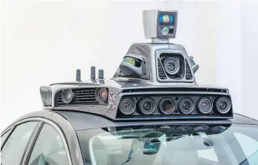  ?? —AFP ?? While companies such as Uber are still working to design a safe, reliable autonomous vehicle, more questions on the moral implicatio­ns of this tech are being raised.