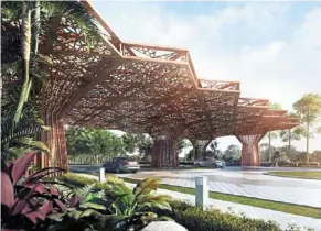  ?? ?? The Eco Forest entrance: The project in Semenyih took home the Gold prize in the Planning & Master Planning category.