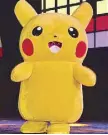  ??  ?? Adorable Pikachu mascots delighted the audience with their dance moves