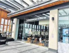  ??  ?? The Starbucks in Cabot Circus