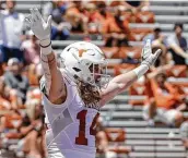  ?? Tim Warner / Getty Images ?? Brenden Schooler started his career as a budding star in Oregon’s secondary before a position switch.