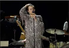  ?? CHRIS PIZZELLO. ASSOCIATED PRESS ?? Harry Styles performs “As It Was” at the 65th annual Grammy Awards on Feb. 5 in Los Angeles.