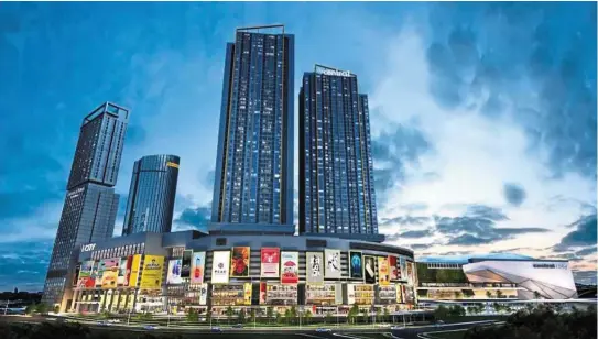  ?? ?? The Rm1.5bil i-city Finance Avenue supports high-value-added industries and is a tech-driven enabler.