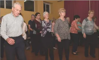  ?? Photo by John Tarrant. ?? Dancers perform the slosh at the Aubane Social Club Tea Dance.