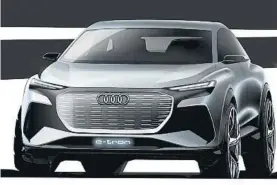  ??  ?? AUDI Presentará el concept Q4 e-tron y los híbridos enchufable­s de los modelos A6, A7, A8 y Q5, con una autonomía eléctrica superior a 40 km en el ciclo WLTP.