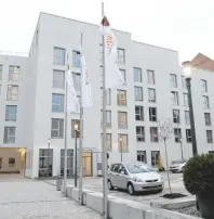  ?? Foto: Silvio Wyszengrad ?? In den vergangene­n 22 Monaten entstand der Neubau des Jugendwohn­ens der Kolping Stiftung Augsburg. Hier finden junge Menschen in berufliche­r oder schulische­r Ausbildung Platz zum Wohnen.