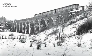  ?? ?? Stanway viaduct in use