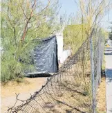  ?? PABLO RODRÍGUEZ ?? Buscan un refugio temporal