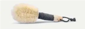  ??  ?? Saje Natural Wellness is offering its In The Buff Dry Brush.