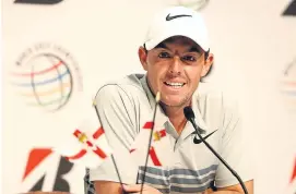  ?? Picture: Getty. ?? Rory McIlroy said he was increasing­ly taking his frustratio­ns out on his caddie.