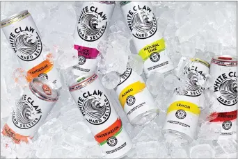  ?? WHITE CLAW ?? White Claw hard seltzers debuted in 2016, paving the way for dozens of competitor­s.