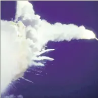  ?? PICTURE: AP ?? The space shuttle Challenger exploded over the Atlantic Ocean on January 28, 1986, due to the ‘normalisat­ion of deviance’.