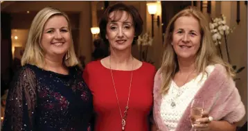  ??  ?? Muuireann Fitzmauric­e, Aisling Callaghan and Margaret Hoctor.