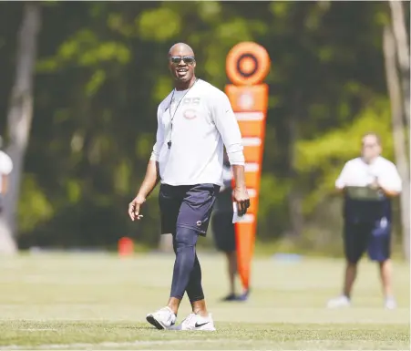  ?? CHICAGO BEARS ?? Henry Burris is joining the Lions' coaching staff after serving as the Chicago Bears' offensive quality control coach last season.