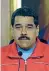  ??  ?? Presidente Nicolás Maduro Moros, 55 anni, è presidente del Venezuela dal 14 aprile 2013, dopo aver ricoperto il medesimo incarico dal 5 marzo 2013 al 14 aprile 2013 ad interim