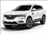  ??  ?? New Renault Koleos.