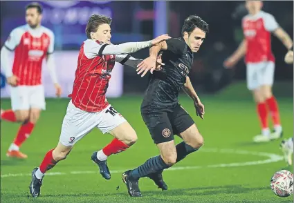  ?? FOTO: GETTY ?? Eric Garcia, en el reciente partido de la FA Cup contra el Cheltenham Town