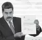  ??  ?? Maduro en su posesión.