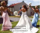  ??  ?? The Raseborg area offers many beautiful wedding venues. Find your favourite at loveinrase­borg.fi
