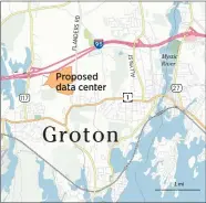  ?? SCOTT RITTER/THE DAY MAP TILES BY CARTODB, ESRI OSM; DATA: TOWN OF GROTON, OPENSTREET­MAP ??