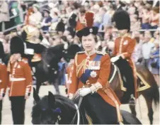  ?? ?? Queen Elizabeth II’S love of horses and duty has persisted throughout her long life and eventful reign, all captured in a new documentar­y.
