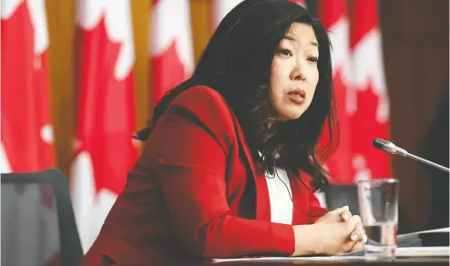  ?? JUSTIN TANG / THE CANADIAN PRESS FILES ?? Minister of Internatio­nal Trade Mary Ng on Monday offered no details about the amount of Xinjiang imports — if any
— Canadian authoritie­s have intercepte­d since January, when the Liberals said they would be cracking down.