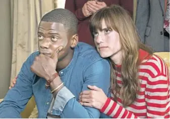  ?? Justin Lubin Universal Pictures ?? “GET OUT” got a strong reaction at Sundance after its screening last year.