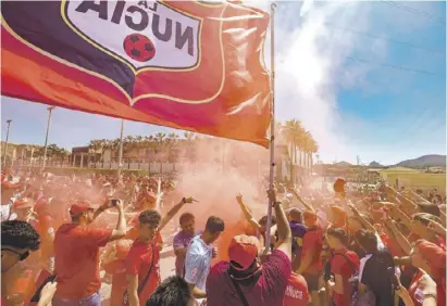  ?? Foto: La Nucía CF ?? Fans aus La Nucía sorgen bei jedem Spiel für eine tolle Stimmung.