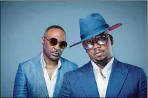  ??  ?? Marvin “Slim” Scandrick (left) and Mike Keith, of veteran Atlanta R&B group 112, will release their first EP project as a duo, “112 Forever,” on Friday.