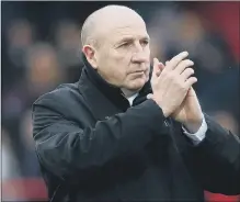  ??  ?? WARNING Accrington boss John Coleman Photo by Jan Kruger/Getty Images