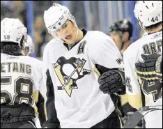  ?? GREGORY SMITH / AP ?? Evgeni Malkin says his Penguins aren’t the only tired team entering Game 5. “I know people talk about how we’re tired, but believe me, they’re tired too.”
