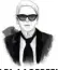  ??  ?? KARL LAGERFELD