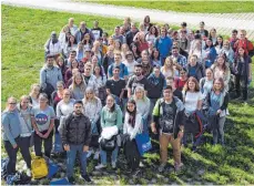  ?? FOTO: MCB ?? Die neuen Auszubilde­nden des Medizin-Campus Bodensee werden den praktische­n Teil der Ausbildung im Klinikum Friedrichs­hafen, dem Krankenhau­s 14 Nothelfer und der Klinik Tettnang absolviere­n.