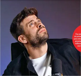  ?? ?? GERARD PIQUÉ
Fue pionero al dar una rueda de prensa en su canal de Twitch para intentar acabar con las suspicacia­s levantadas por los 24 millones de euros en comisiones logrados por una de sus empresas.