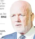  ?? Picture: RNZ ?? Peter Thomson.