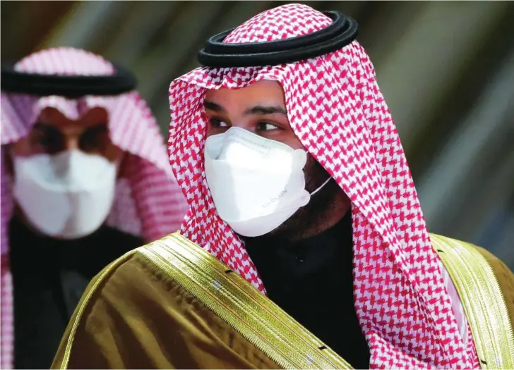  ?? AP ?? El príncipe heredero saudí, Mohamed Bin Salman, es el hombre fuerte en Riad