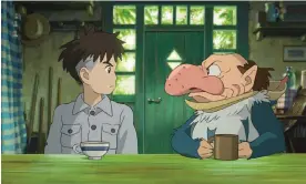  ?? ?? The Boy and the Heron, Hayao Miyazaki’s supposed last film. Photograph: Studio Ghibli