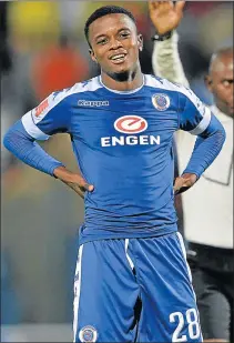  ?? Picture: GALLO IMAGES ?? ALL FUELLED UP: SuperSport United midfielder Teboho Mokoena is up for the Nedbank Cup award after he dished out brilliant performanc­es for the champions