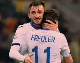  ?? IPP ?? Bryan Cristante, 22 anni, a San Siro ha segnato il 6° gol in questo campionato