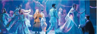  ?? JOAN MARCUS ?? “Anastasia” as it appeared in its world premiere at Hartford Stage in 2016. The show’s latest national tour will make two stops in Connecticu­t this fall: at the Palace Theater in Waterbury Oct. 19-21 and at the Shubert in Haven Oct. 22-24.