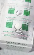 ?? PHIL WALTER/ GETTY IMAGES FILES ?? Mifegymiso, also known at RU-486, can be used to terminate a pregnancy in the first nine weeks, according to the B.C. government. It’s available for free in New Brunswick, Ontario, Quebec and Nova Scotia.