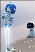  ??  ?? Astro, le petit robot, est directemen­t intégré dans la PlayStatio­n 5.