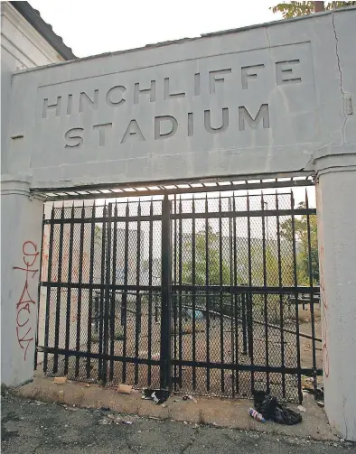  ?? TODD PLITT/ USA TODAY ?? 10,000- seat Hinchliffe Stadium in Paterson, New Jersey, was completed in 1932.