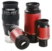  ??  ?? Upgrading your telescope’s eyepieces is a great way to invest in better views